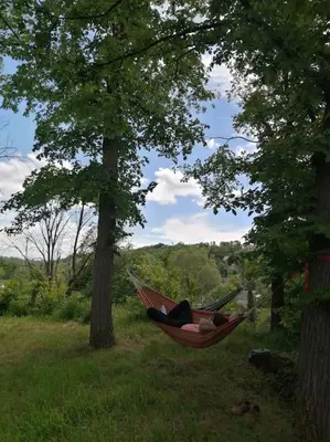 Paysage naturel près de la maison de vacances