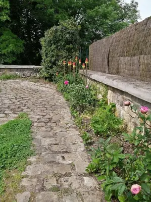 Jardin de l'établissement En pleine verdure