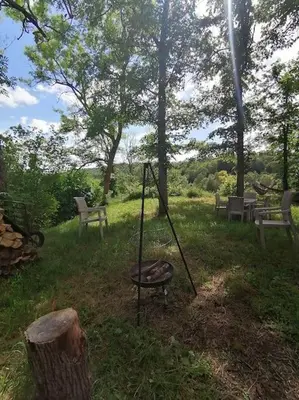 Jardin de l'établissement En pleine verdure