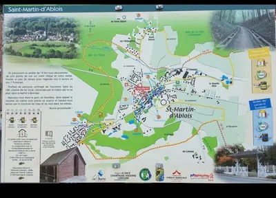 Plan de l'établissement le gîte de Gabriel - studio