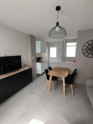 Cuisine ou kitchenette dans l'établissement Maison Montebello