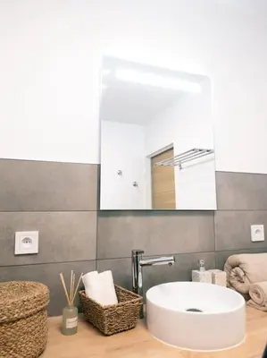 Salle de bains dans l'établissement Studio Voltaire