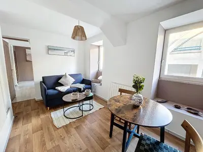 Coin salon dans l'établissement Le Picantin - proche château