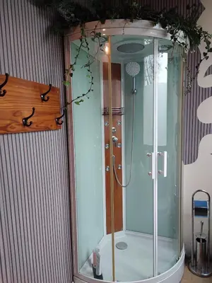 Salle de bains dans l'établissement Kotafinlandais