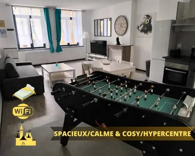 Plan de l'établissement Logis de la forteresse - T2- WIFI- Parking