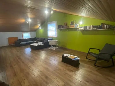 Coin salon dans l'établissement Le relais du lavoir