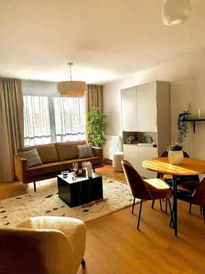 Cuisine ou kitchenette dans l'établissement Résidence Montana Reims Tinqueux