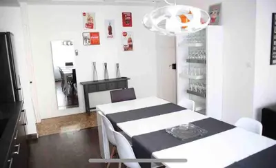 Cuisine ou kitchenette dans l'établissement Camille Reims