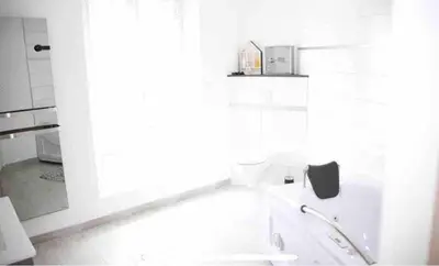 Salle de bains dans l'établissement Camille Reims
