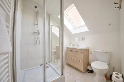 Salle de bains dans l'établissement Rare Perle - Studio