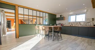 Cuisine ou kitchenette dans l'établissement Chez paul