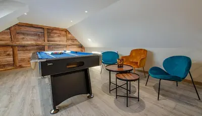Cuisine ou kitchenette dans l'établissement Chez paul