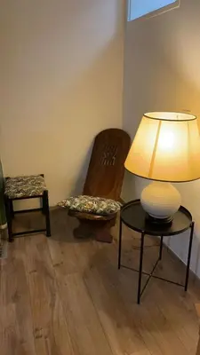 Coin salon dans l'établissement Suite K
