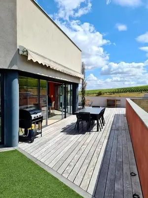 Balcon ou terrasse dans l'établissement Loft avec Vue