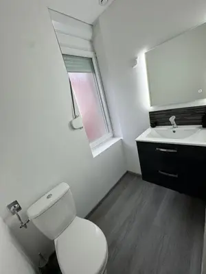 Salle de bains dans l'établissement Agréable T2- Centre ville