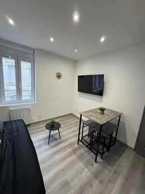 Télévision ou salle de divertissement dans l'établissement Agréable T2- Centre ville