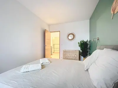 Un ou plusieurs lits dans un hébergement de l'établissement Bubbles & Lights