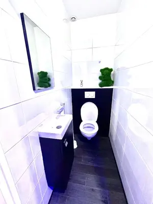 Salle de bains dans l'établissement Lodge Spa Privâtes champagne