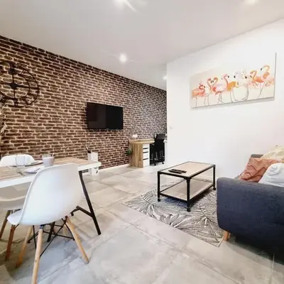 Saun arene grand T2 proche gare avec sauna