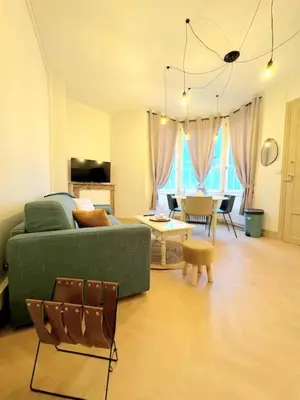 Télévision ou salle de divertissement dans l'établissement Appartement cosy au cœur de Saint Quentin