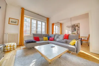 Coin salon dans l'établissement Excellence - 4 bedrooms