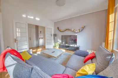 Coin salon dans l'établissement Excellence - 4 bedrooms