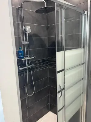 Salle de bains dans l'établissement Confortable Studio - Centre ville