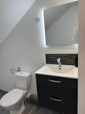 Salle de bains dans l'établissement Confortable Studio - Centre ville