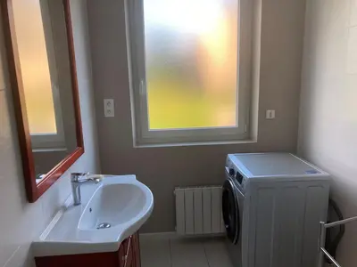 Salle de bains dans l'établissement Appartement du Moulin