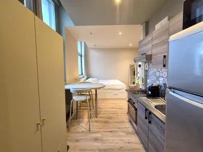 Cuisine ou kitchenette dans l'établissement Rome - Tout proche de la Cathédrale de Reims