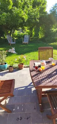 Jardin de l'établissement Chambre Privée chez Guillaume