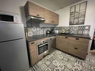 Cuisine ou kitchenette dans l'établissement Cottage entier 4 ou 6 personnes gîte 19