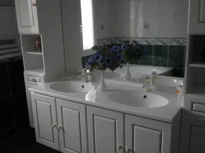 Salle de bains dans l'établissement L'Escapade