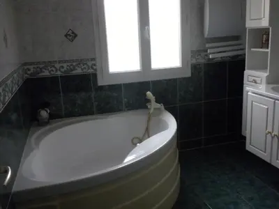 Salle de bains dans l'établissement L'Escapade