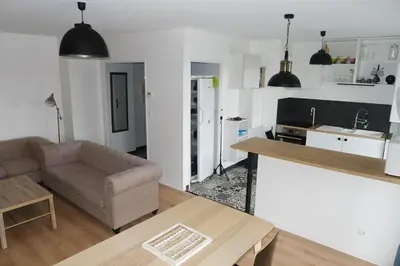 Cuisine ou kitchenette dans l'établissement Appartement Venise 2 chambres