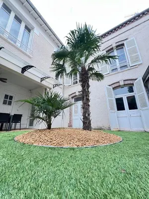 Jardin de l'établissement E Le clos des lumières, maison 13 pers avec jardin