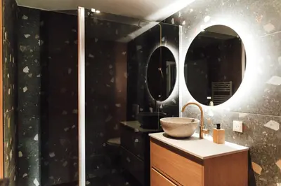 Salle de bains dans l'établissement Appartement haut de gamme - Epernay Centre - 3 étoiles