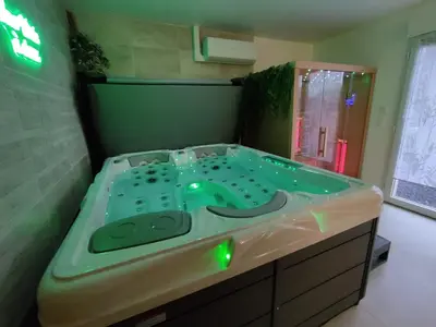 Plan de l'établissement Une virée à deux, gîte et spa