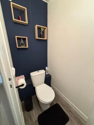 Salle de bains dans l'établissement Appartement Châlons en champagne