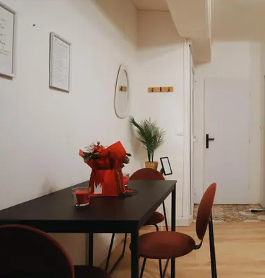 Plan de l'établissement Château Rubis T2 hypercentre historique au pied du château
