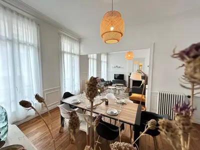 Plan de l'établissement Vesle magnifique T4 hyper centre 6 personnes
