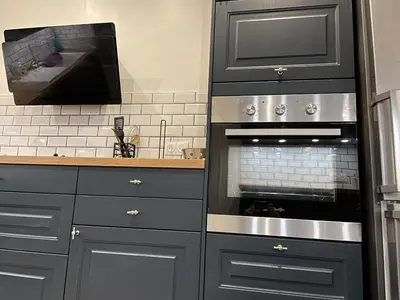 Cuisine ou kitchenette dans l'établissement Vesle magnifique T4 hyper centre 6 personnes