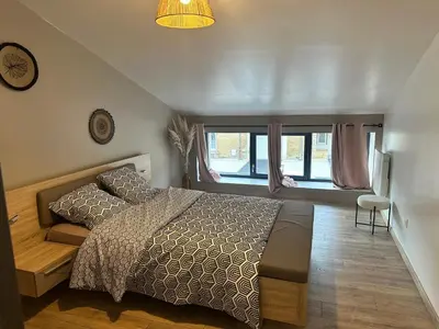 Un ou plusieurs lits dans un hébergement de l'établissement L atelier de Serge