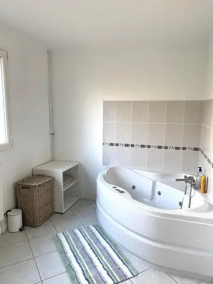 Salle de bains dans l'établissement Grace
