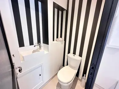 Salle de bains dans l'établissement Au clos de jean un havre de paix avec 3 chambres