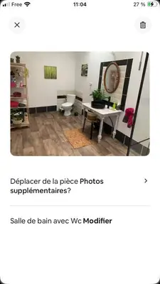Plan de l'établissement Chez Virginie