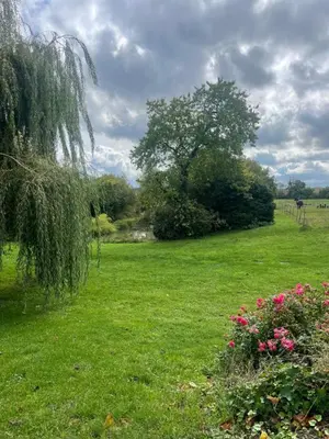 Jardin de l'établissement Sensation, maison 3 chambres pour 9 personnes