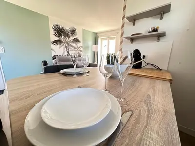 Plan de l'établissement Au nid du clos cocon a la campagne 10min de Reims