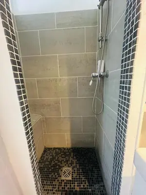 Salle de bains dans l'établissement Le studio des remparts