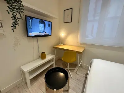 Télévision ou salle de divertissement dans l'établissement Duruy G studio proche piscine et patinoire
